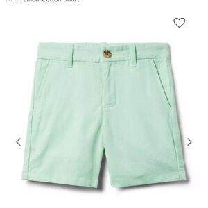 Janie and Jack cotton linen shorts